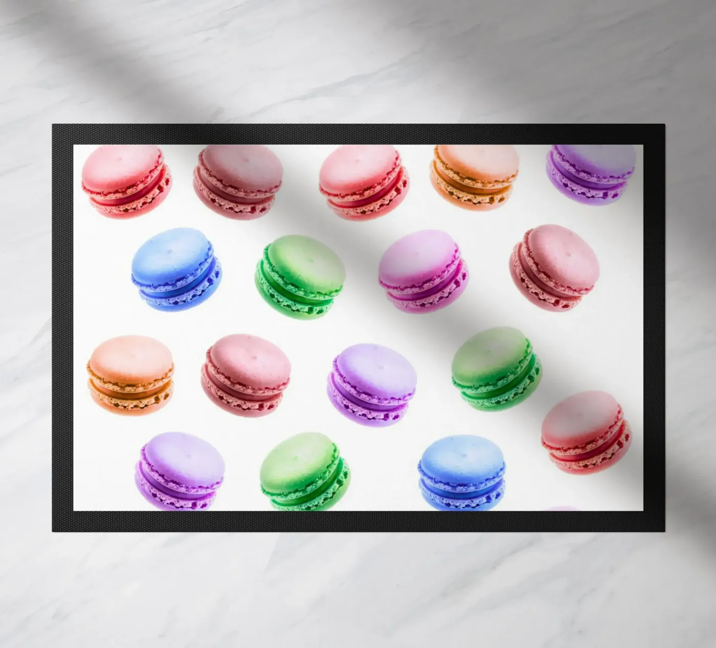 Macarons Fußmatte von Happypatterns