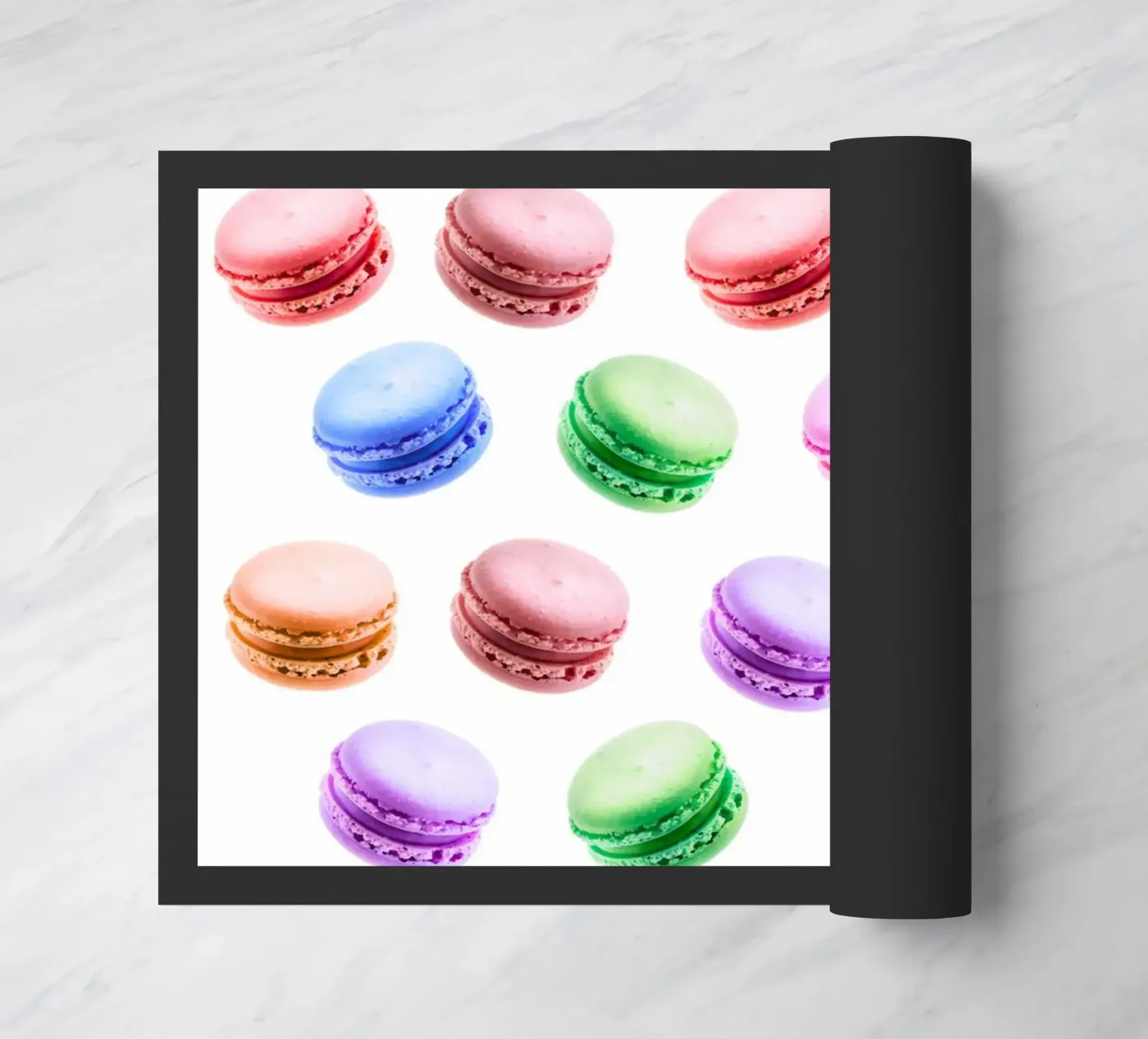 Macarons Fußmatte von Happypatterns