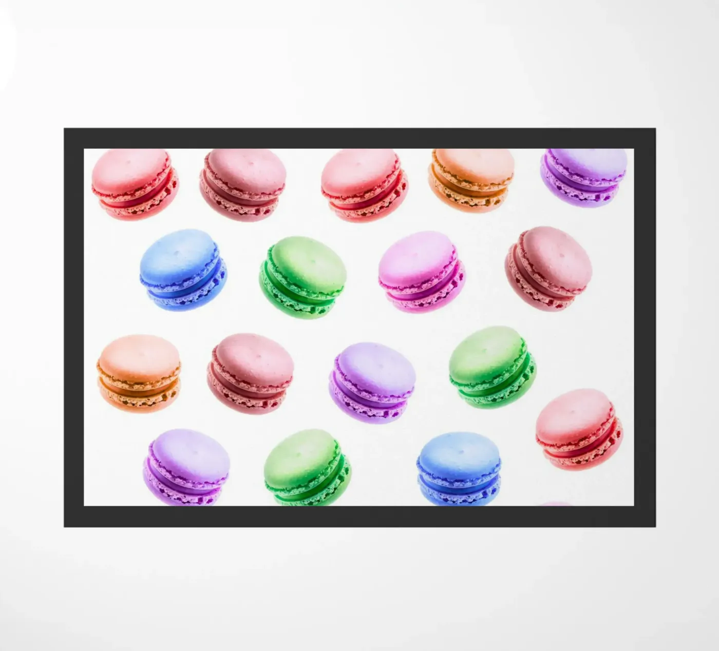 Macarons Fußmatte von Happypatterns