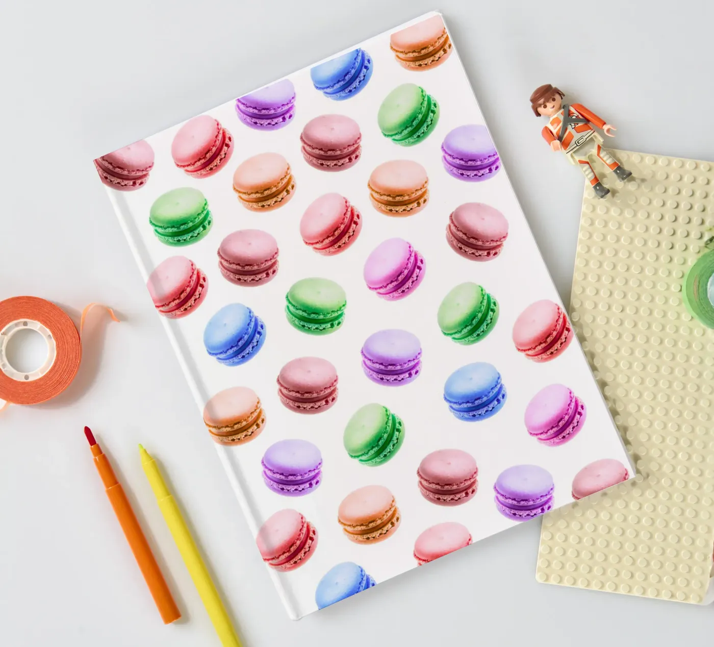Macarons notebook by Happypatterns