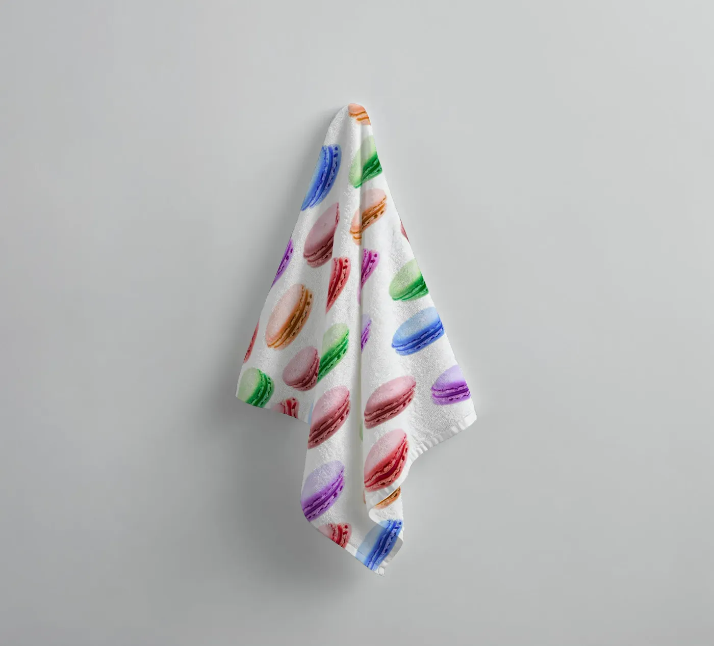 Macarons towel by Happypatterns
