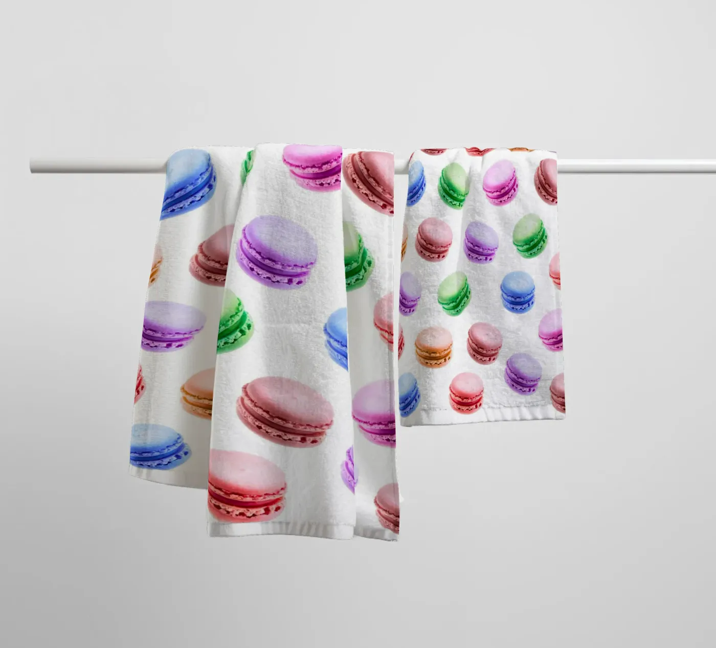 Macarons towel by Happypatterns