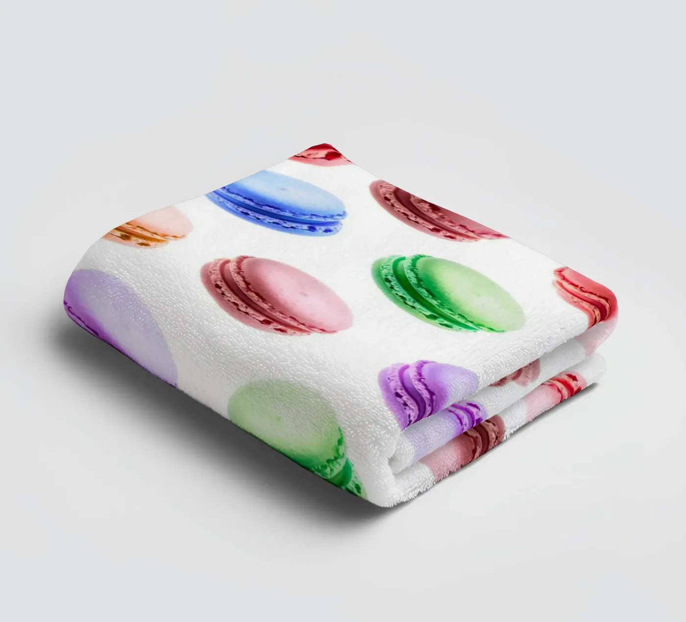 Macarons towel by Happypatterns