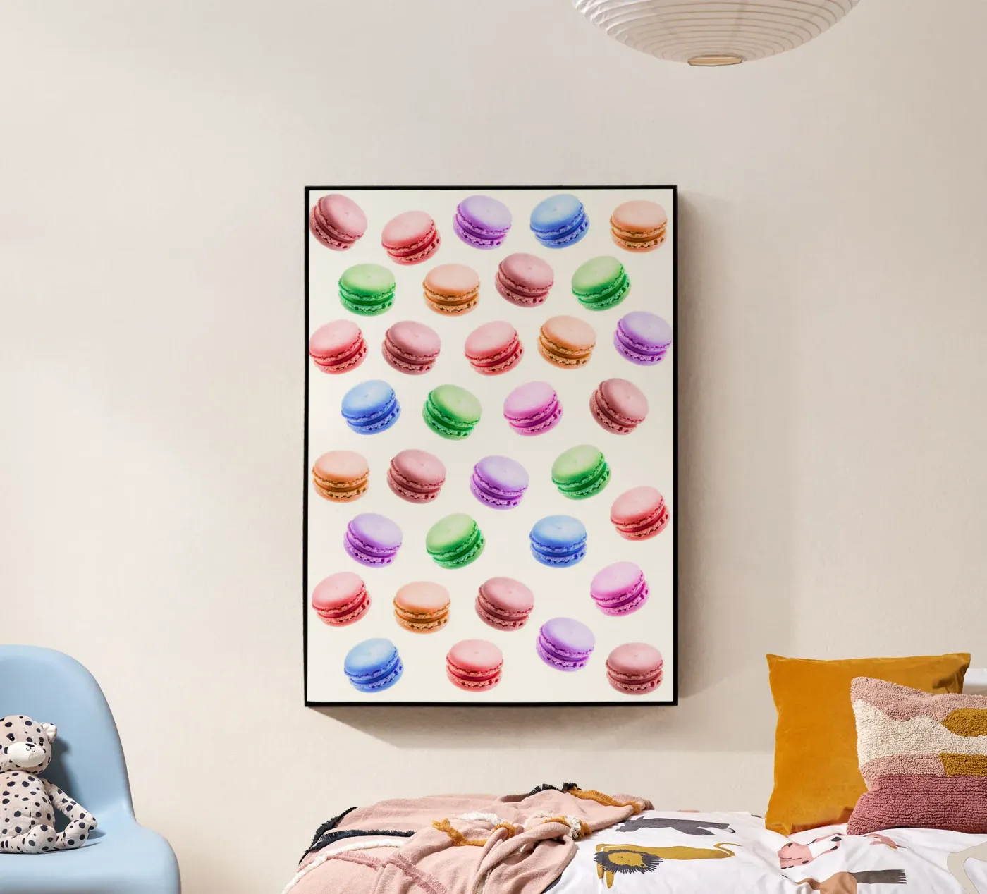 Macarons plexiglass da Happypatterns