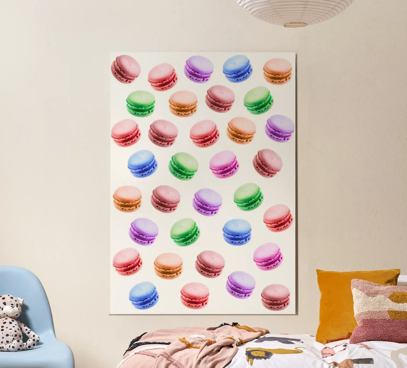 Macarons forex-plaat van Happypatterns