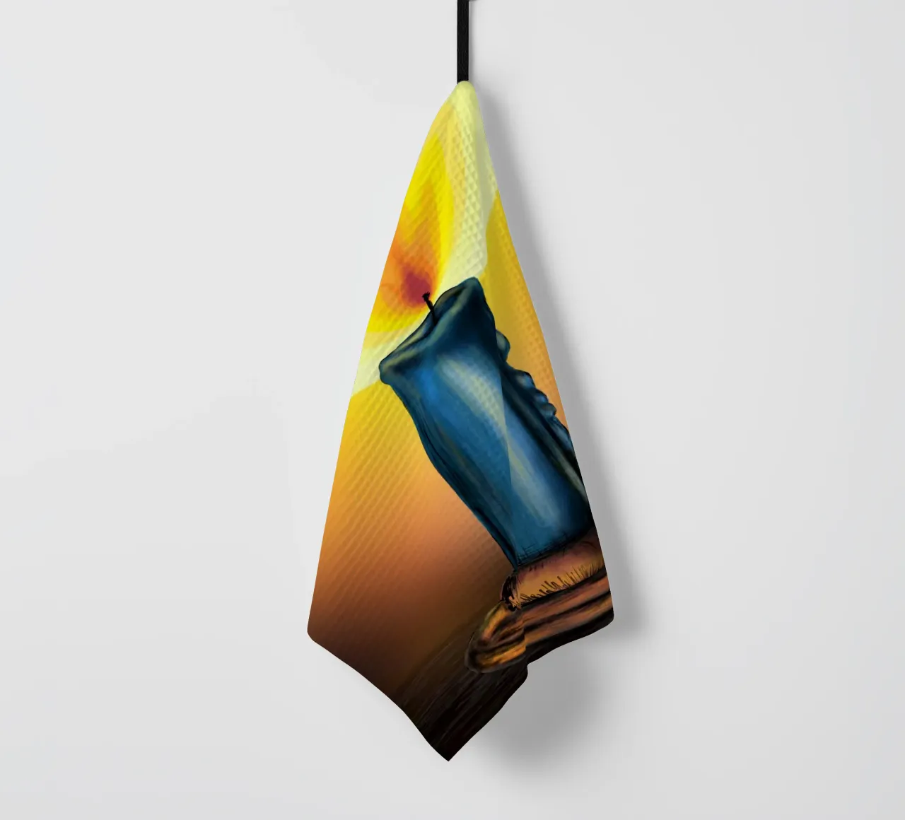 KerzenLicht tea towel by bezirossi