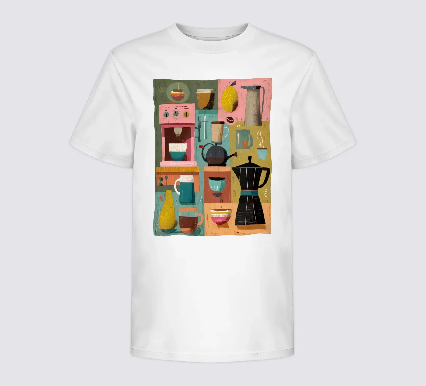 Kitchen Geometry t-shirt bambini da Voyage