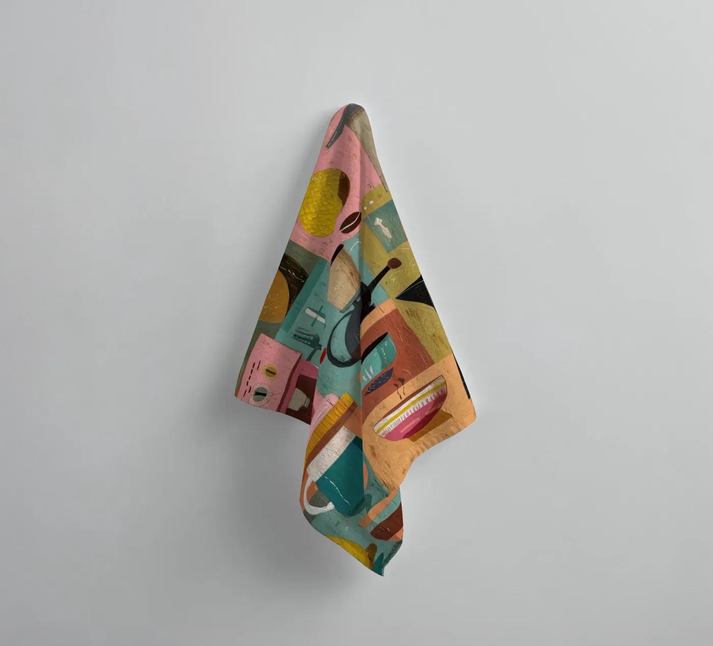 Kitchen Geometry towel by Voyage