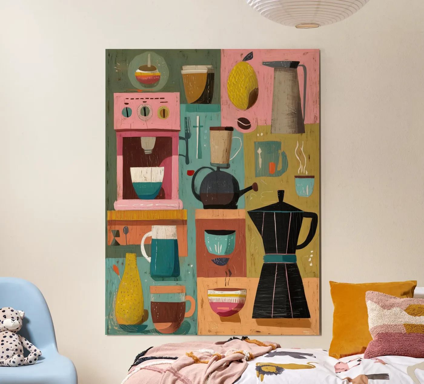 Kitchen Geometry Poster von Voyage