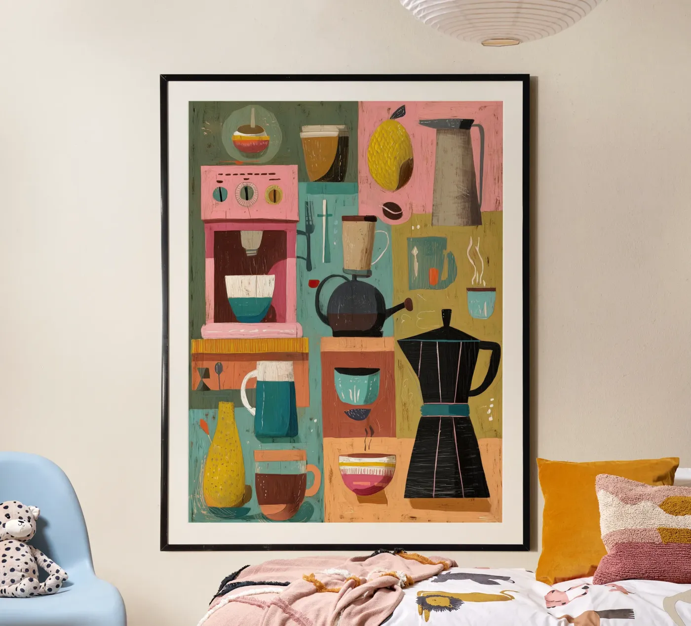 Kitchen Geometry Poster von Voyage