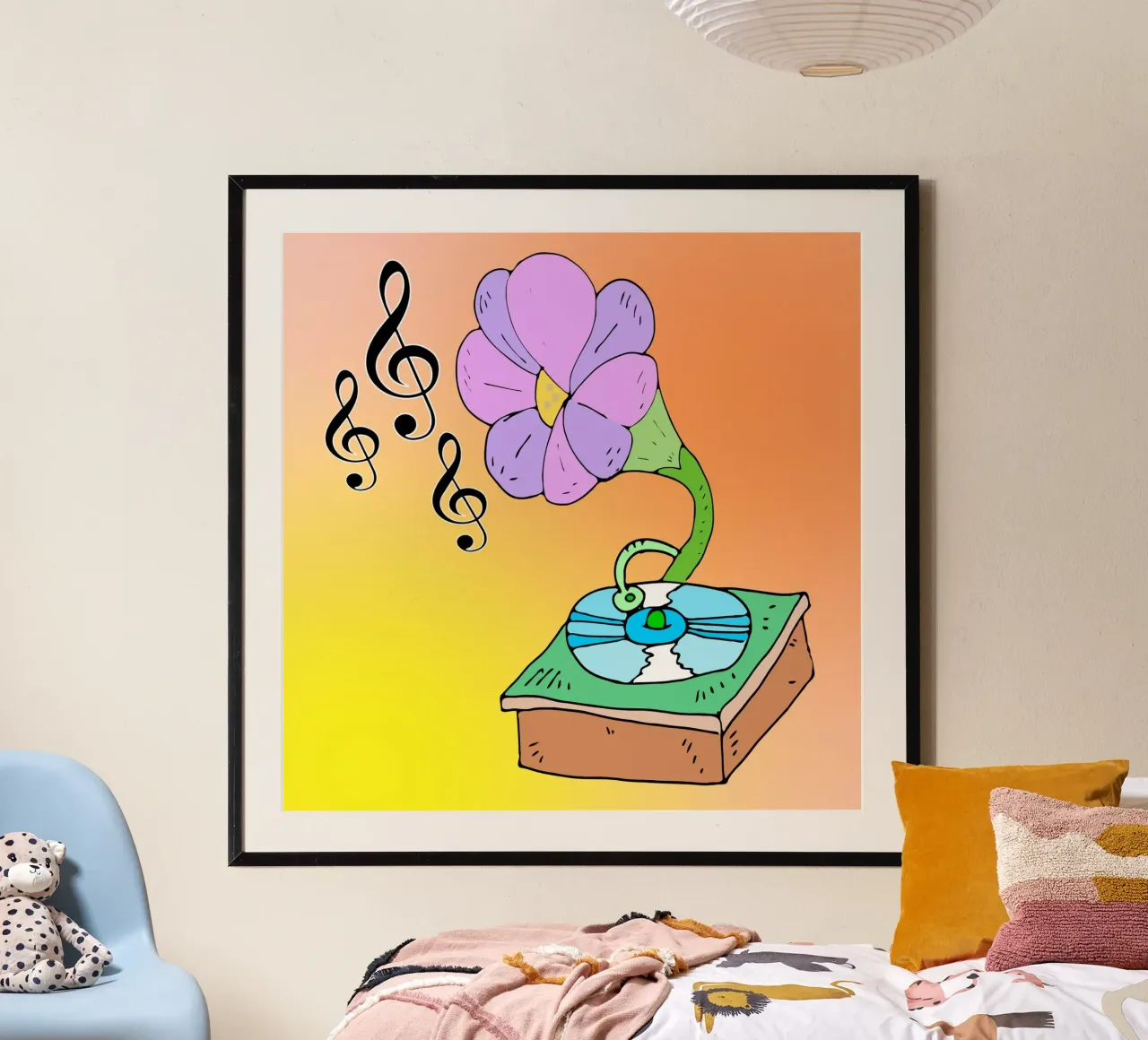 Musica in fiore carta hahnemühle da sillyindustries