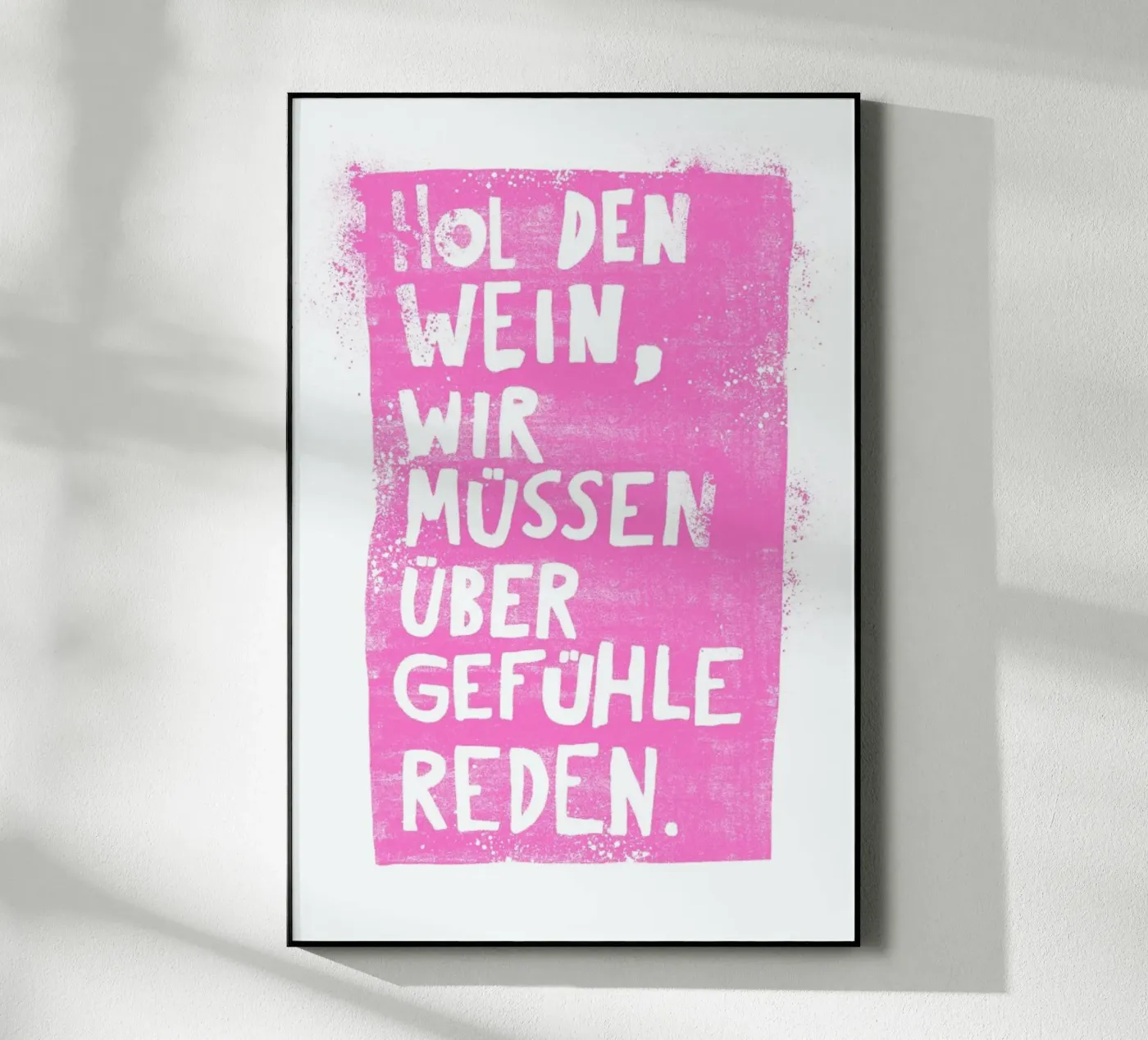 Wein acryl van typealive