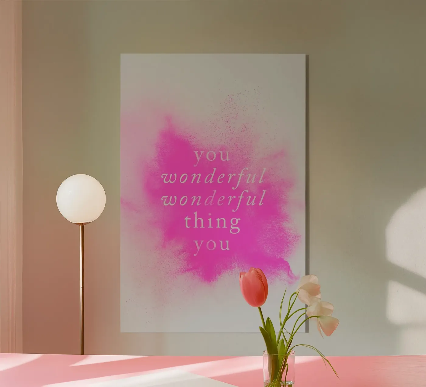 Wonderful Acryl-Glas von typealive