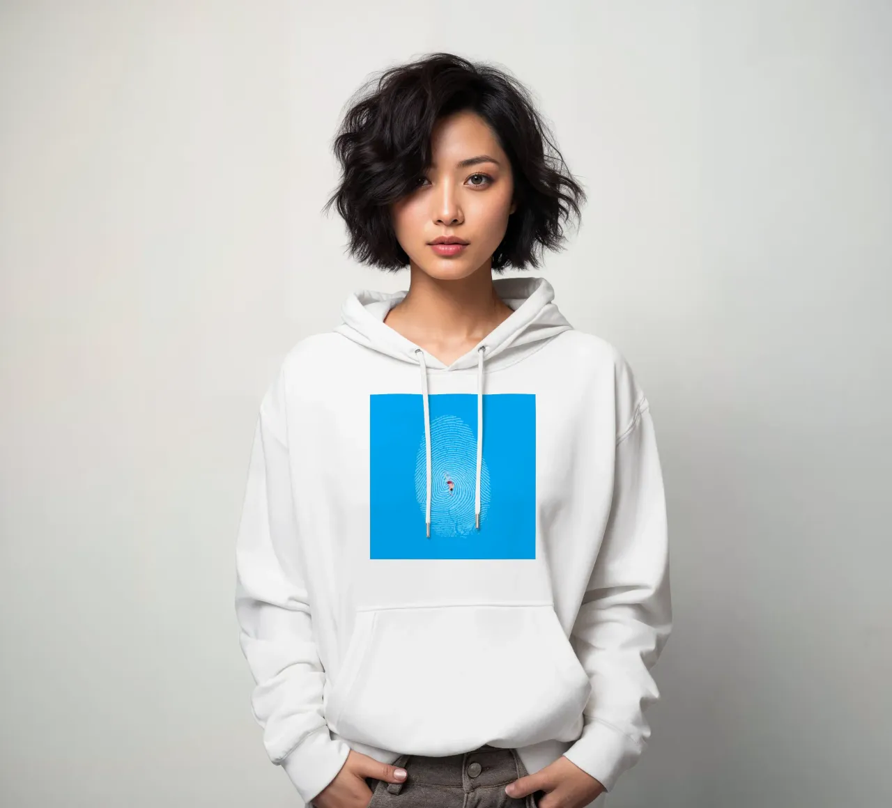 Seaprint felpa con cappuccio da 360brain