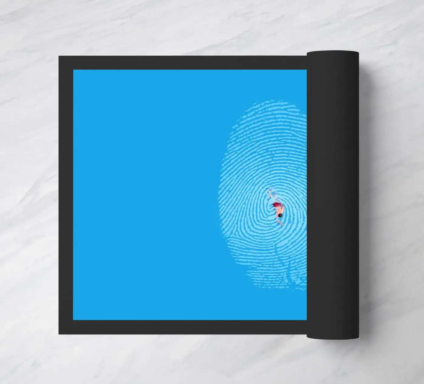 Meeresdruck Fußmatte von 360brain