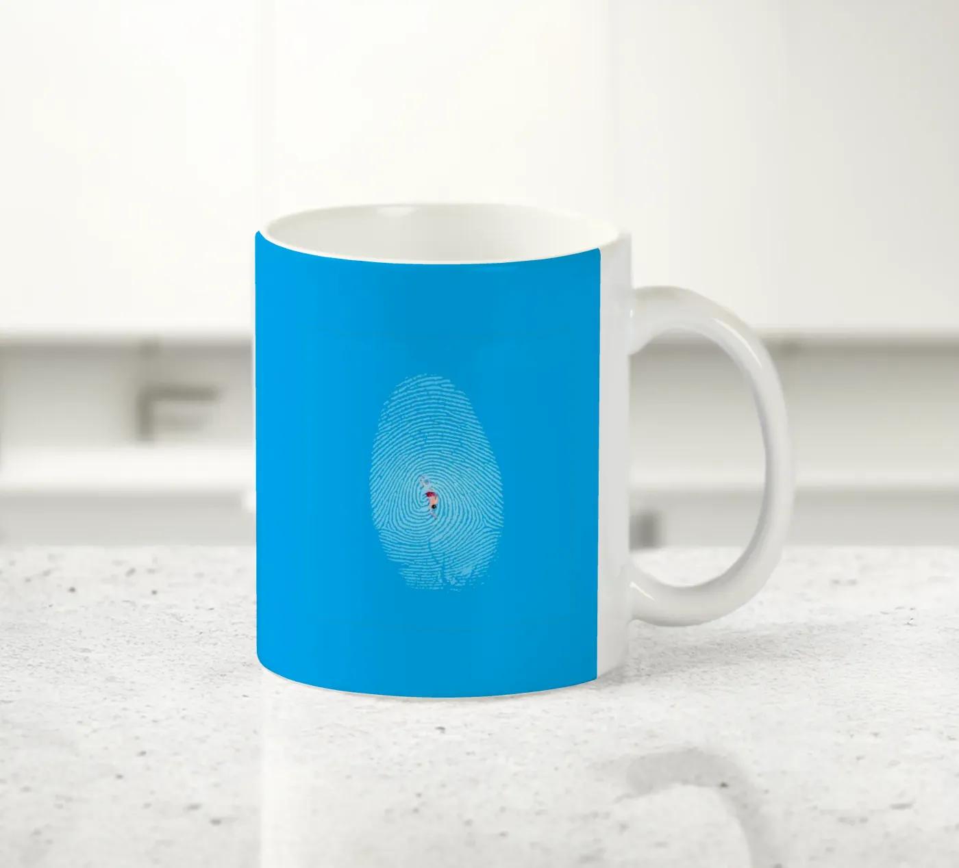 Seaprint ceramic mug by 360brain