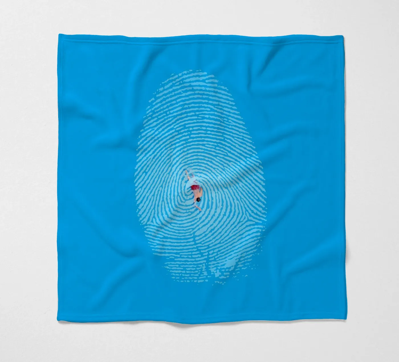 Seaprint plaid polaire de 360brain