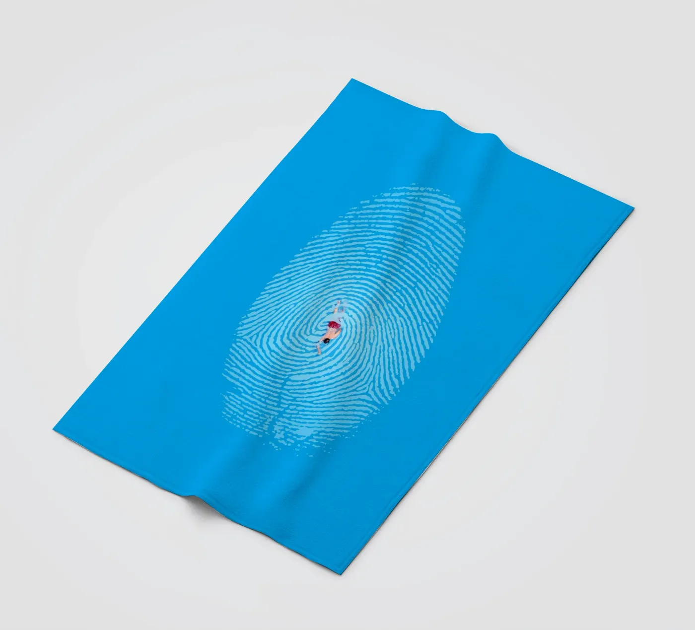 Seaprint plaid polaire de 360brain