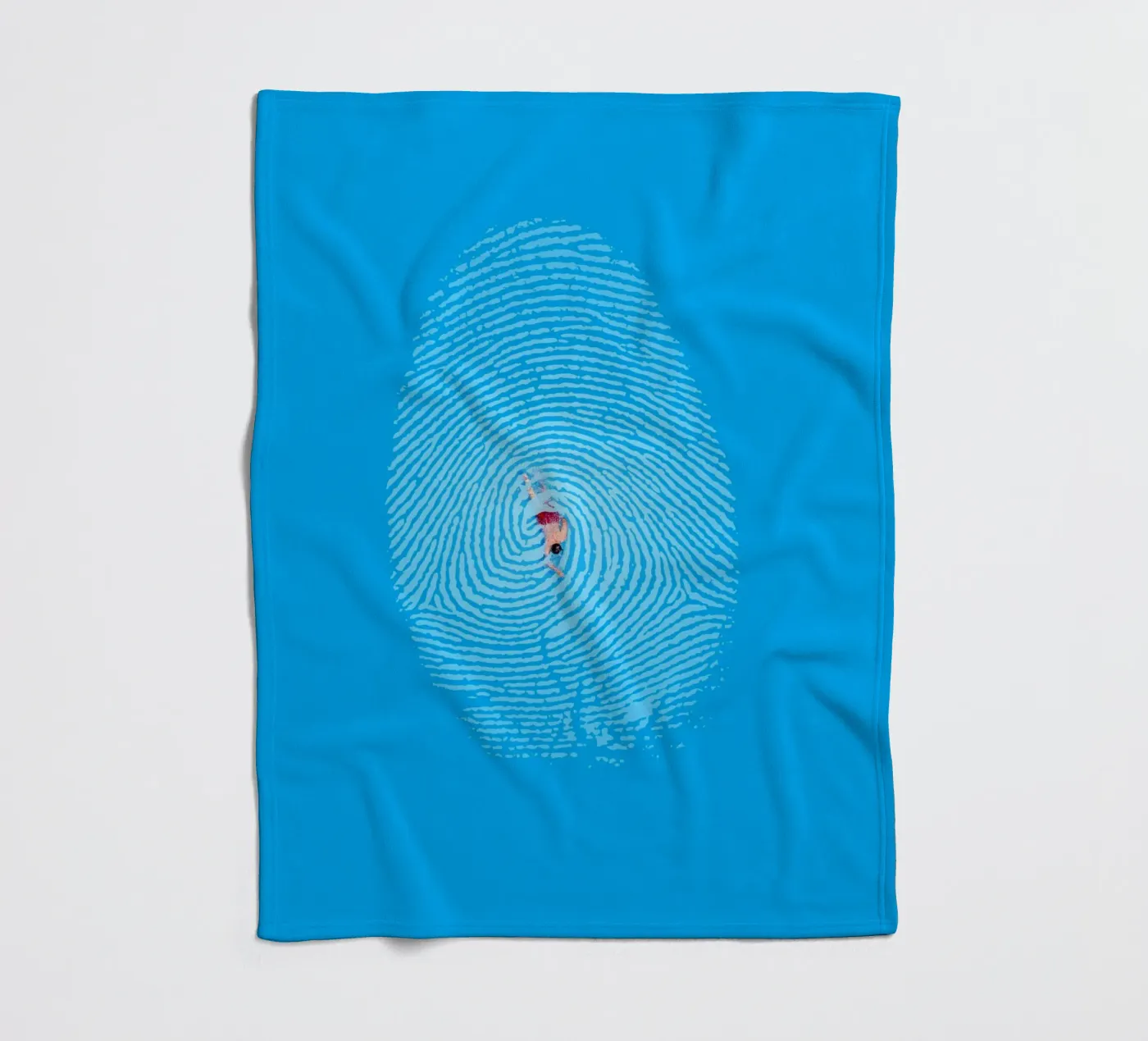 Seaprint plaid polaire de 360brain