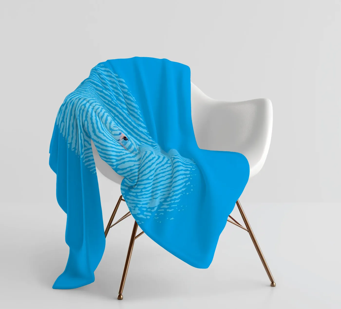 Seaprint plaid polaire de 360brain