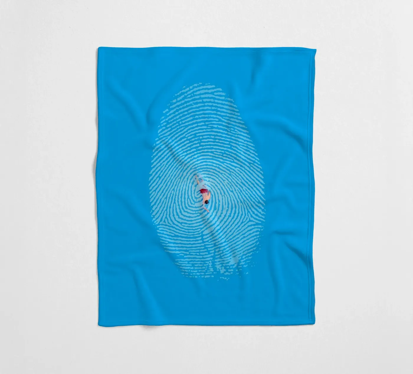 Seaprint plaid polaire de 360brain