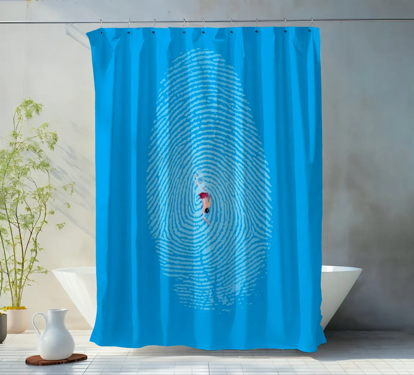 Meeresdruck Duschvorhang von 360brain