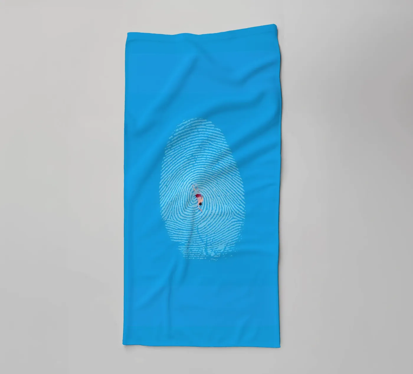 Zeeprint badhanddoek van 360brain