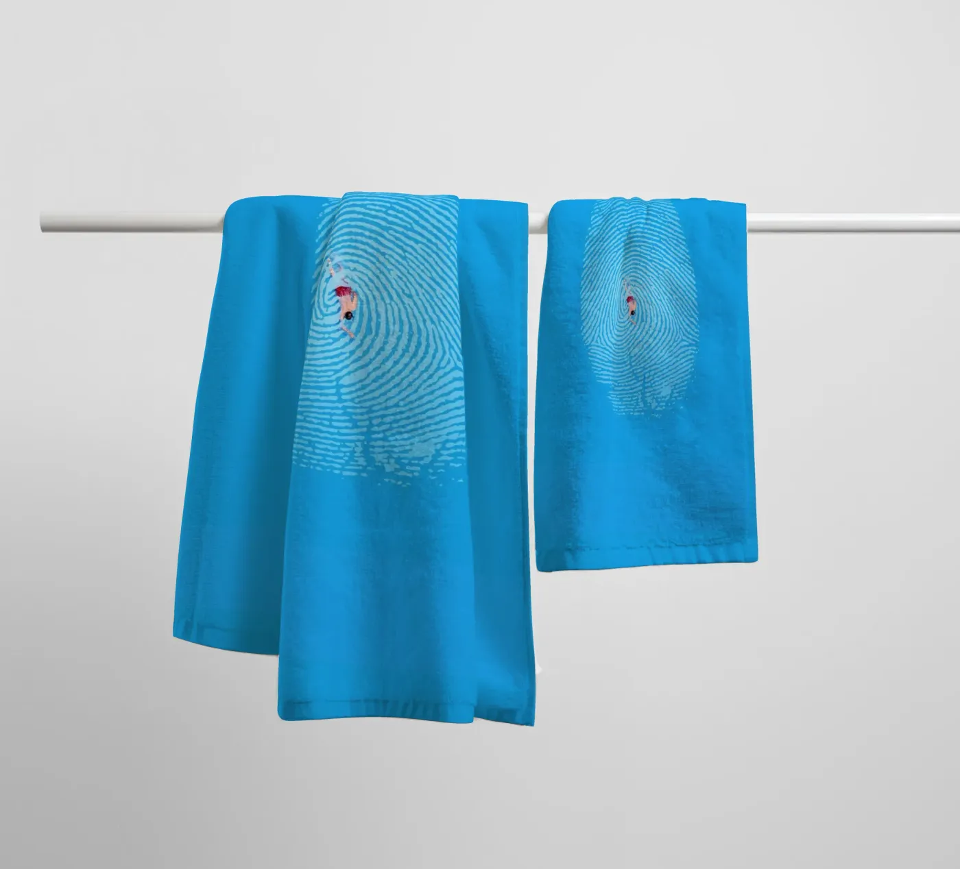 Zeeprint badhanddoek van 360brain