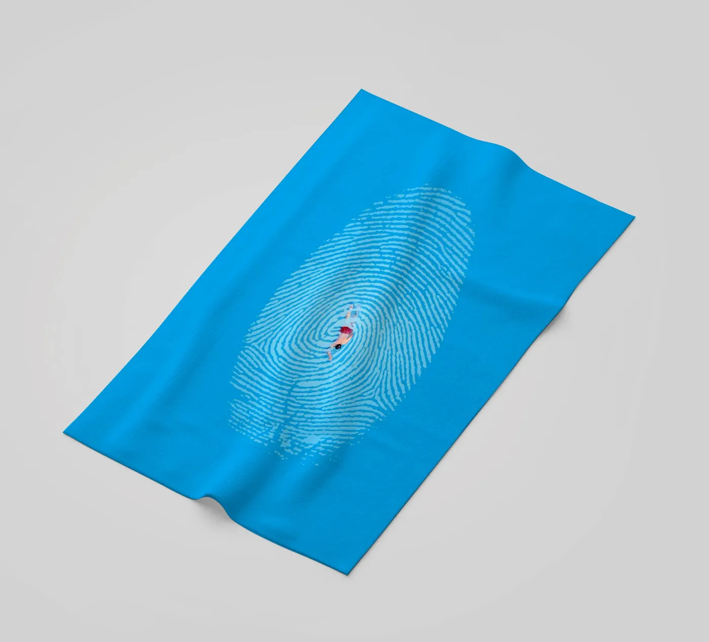 Seaprint beach towel by 360brain