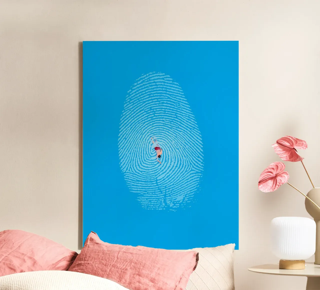 Zeeprint canvas met Baklijst van 360brain