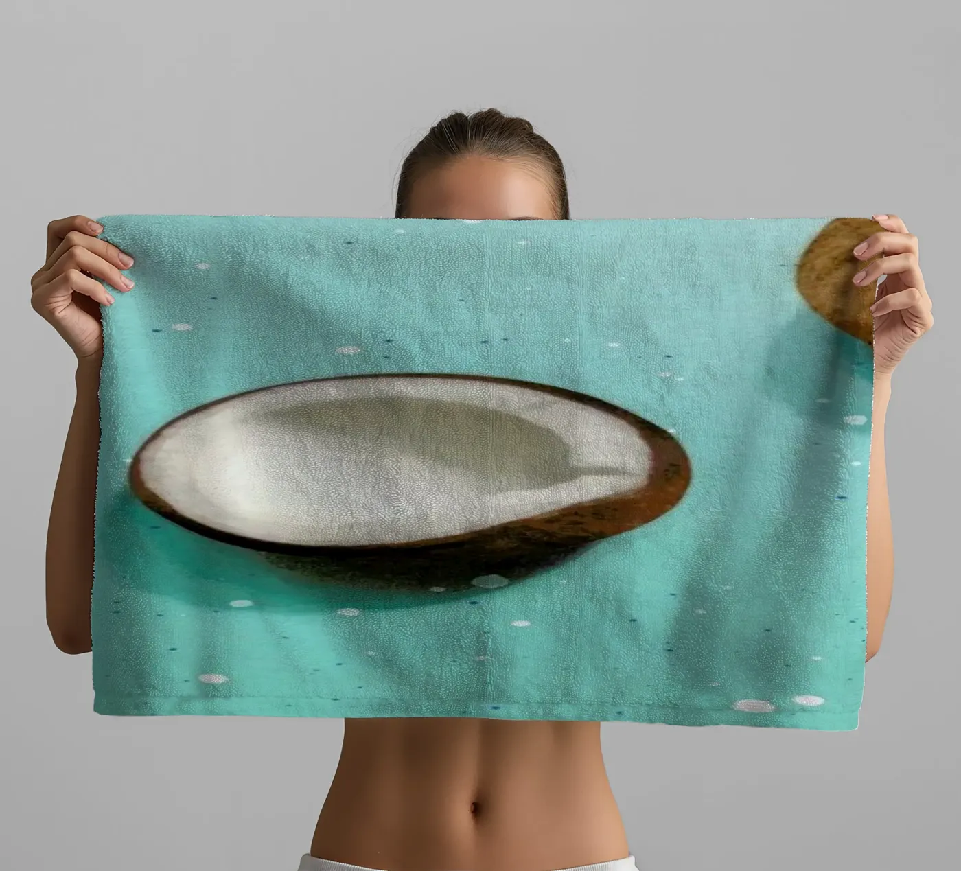 Fruit 6 badhanddoek van STUDIO LEEMO