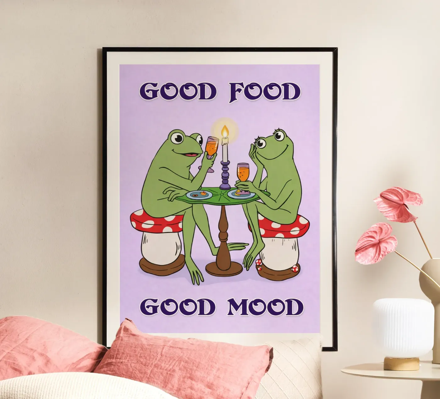 buon cibo poster da ralliness