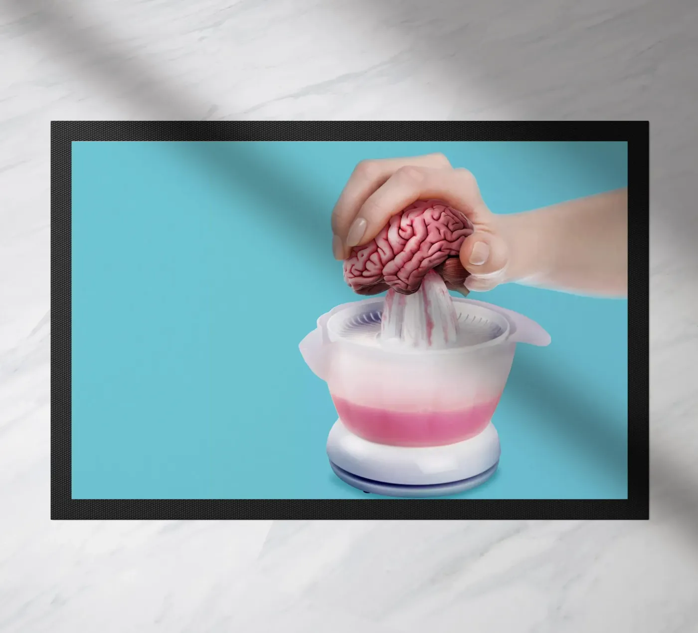 Fresh Brain doormat by 360brain