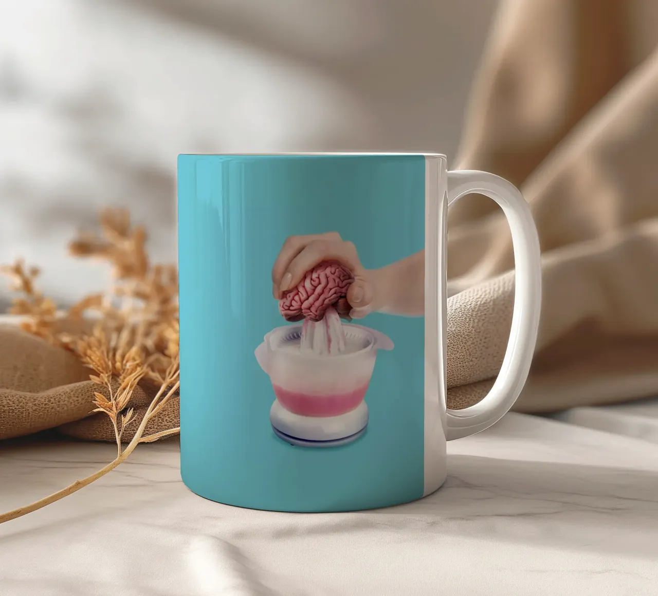 Cervello fresco tazza in ceramica da 360brain