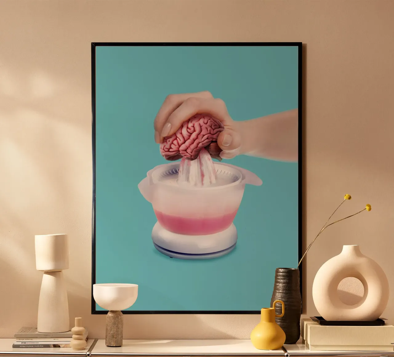 Cervello fresco poster da 360brain