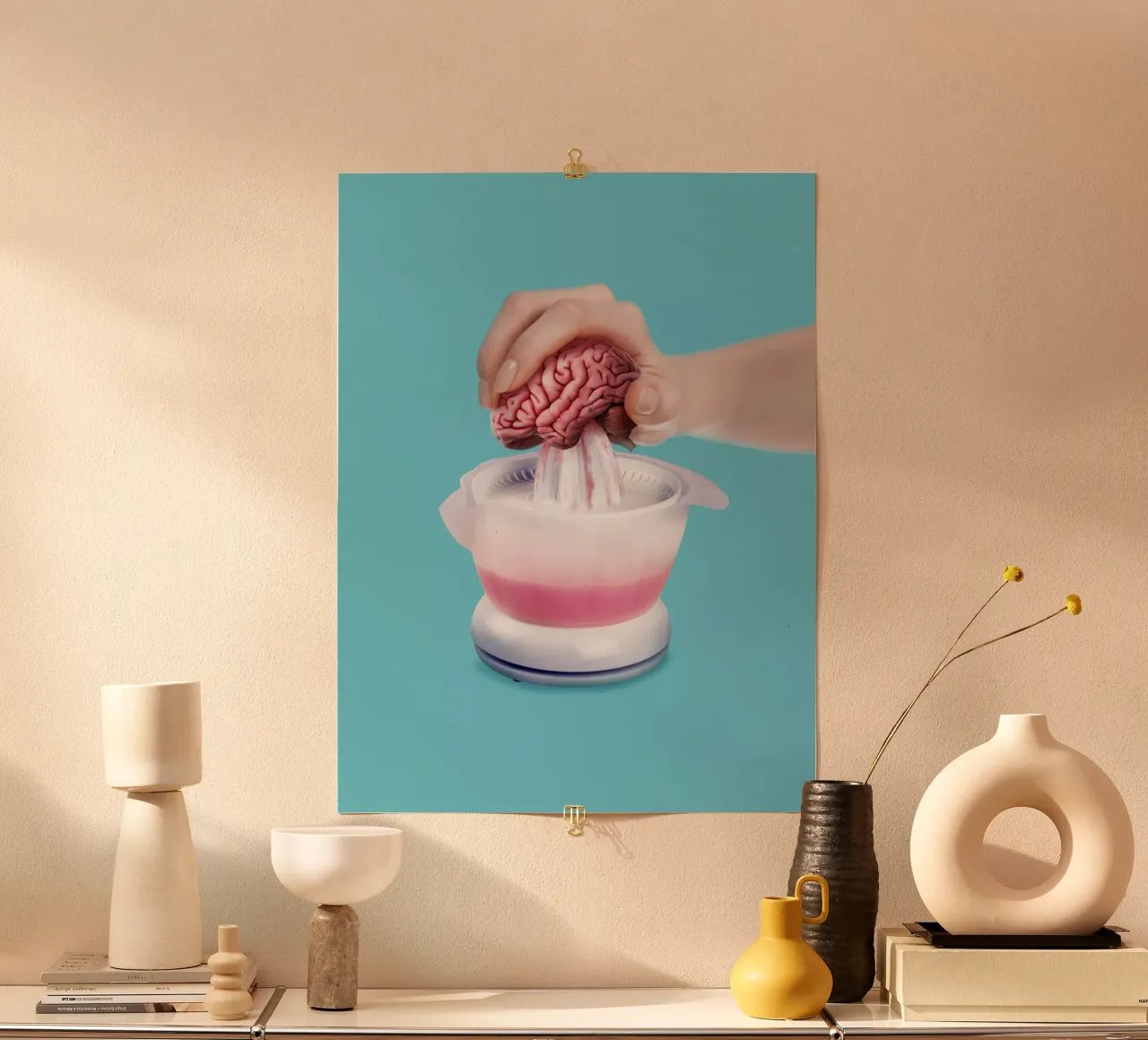Cervello fresco poster da 360brain