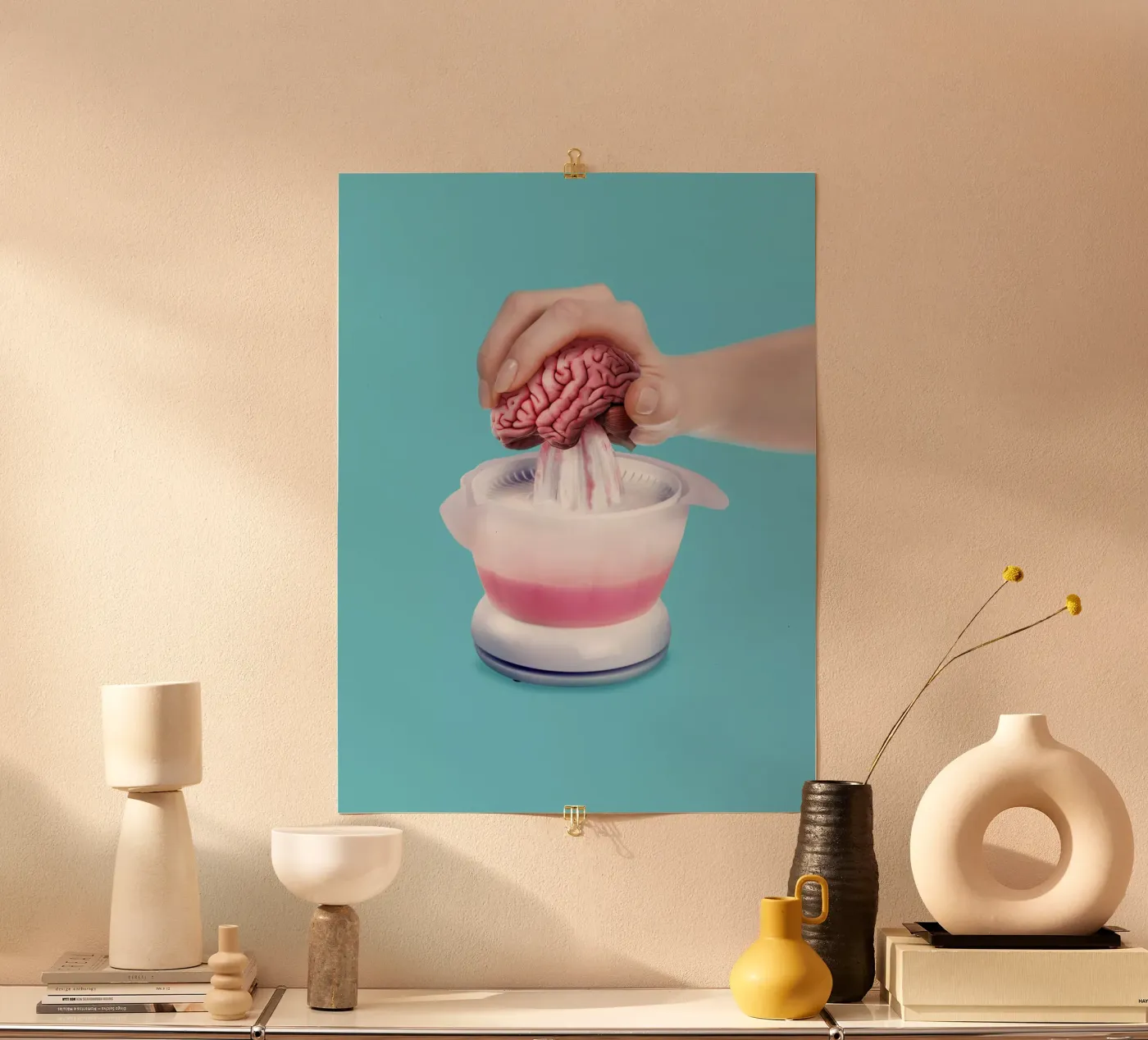 Fresh Brain poster by 360brain