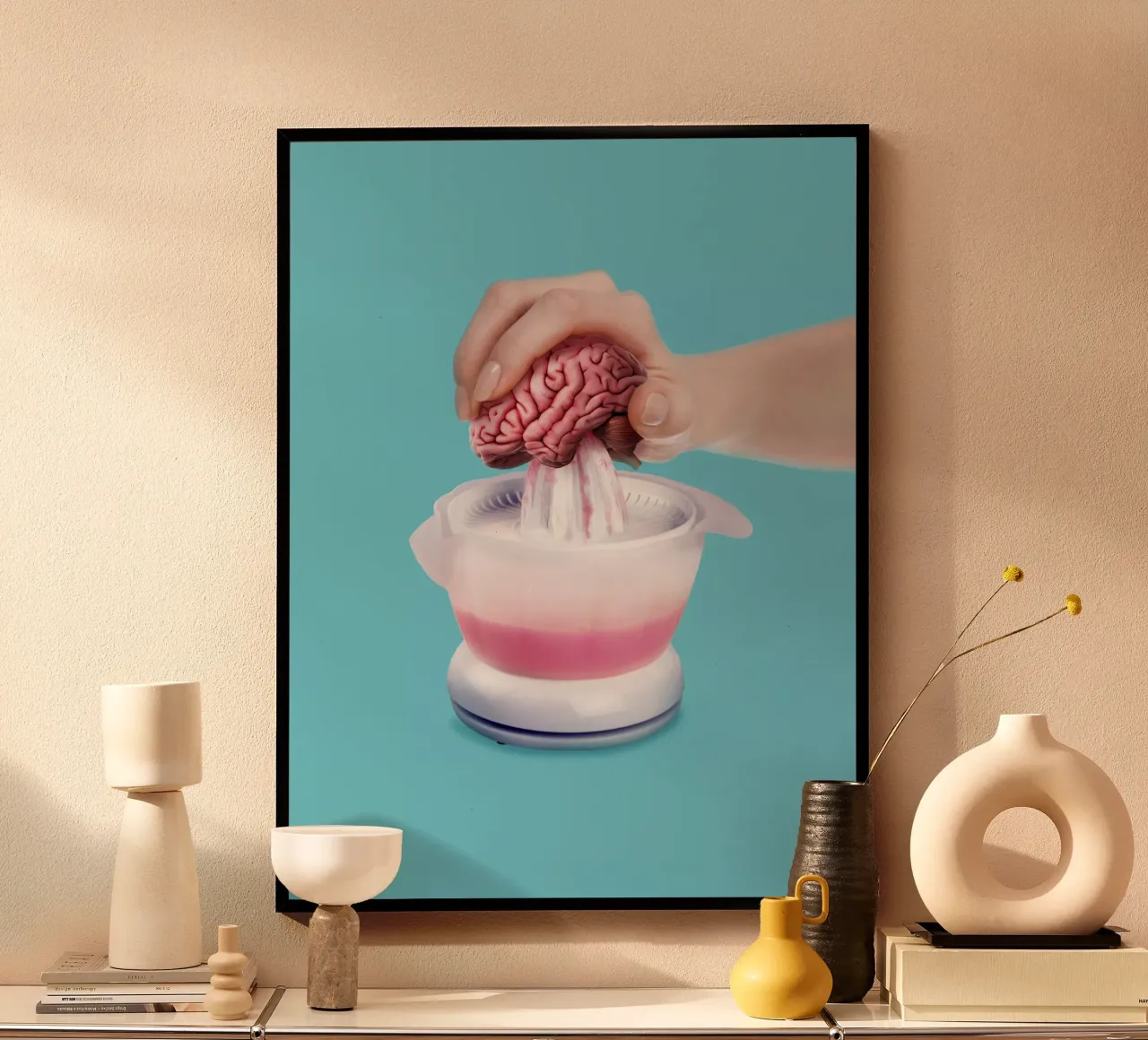 Cervello fresco poster da 360brain