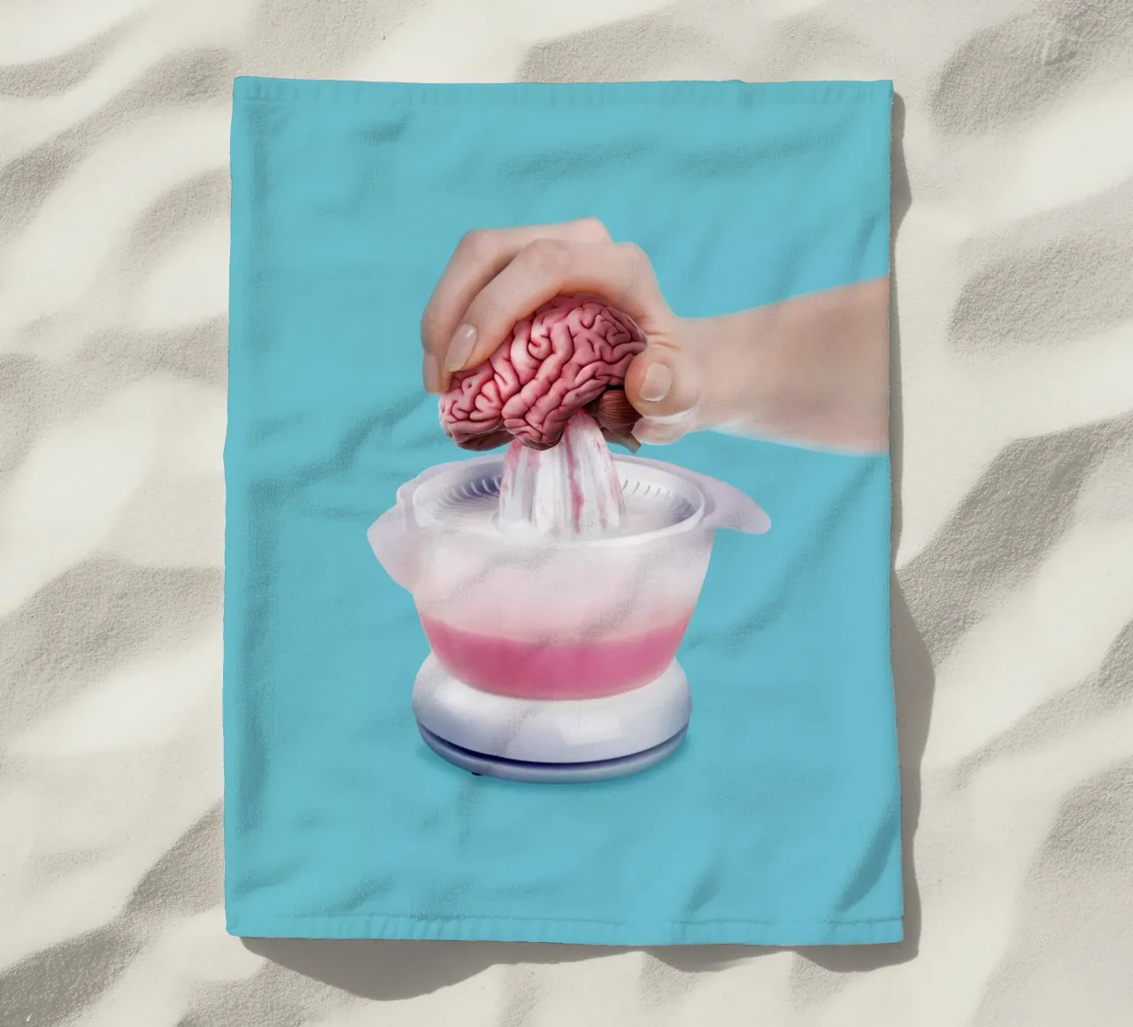 Cervello fresco telo mare da 360brain