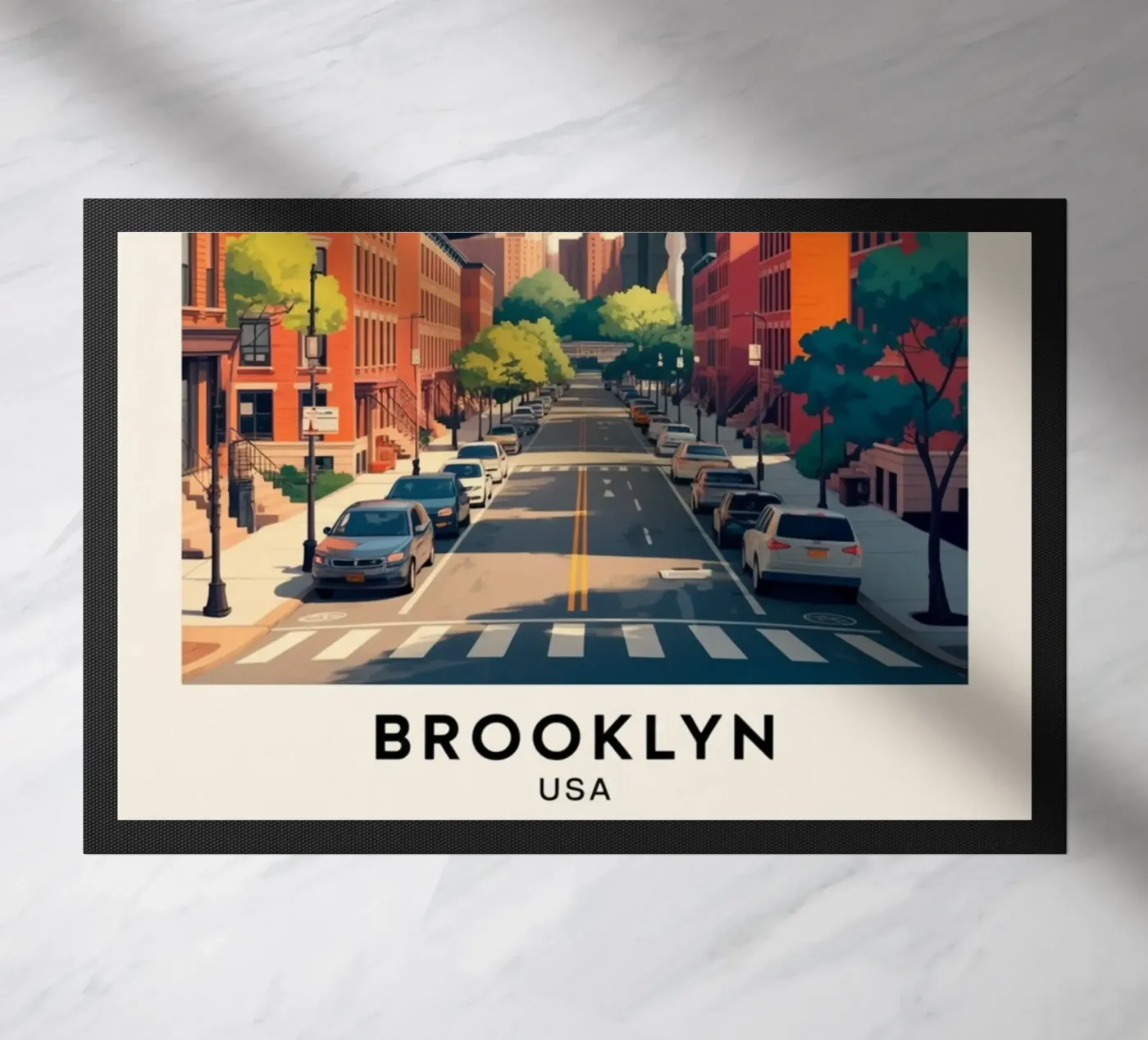 BROOKLYN doormat by Estern Studio