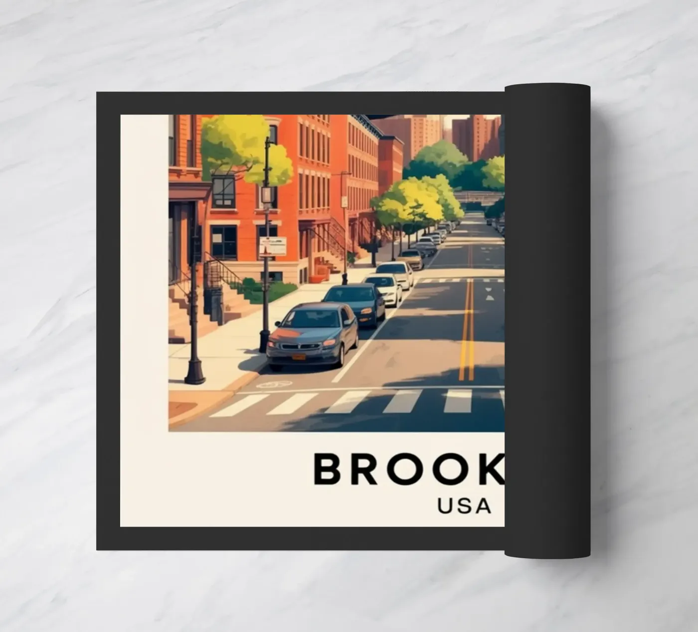 BROOKLYN doormat by Estern Studio