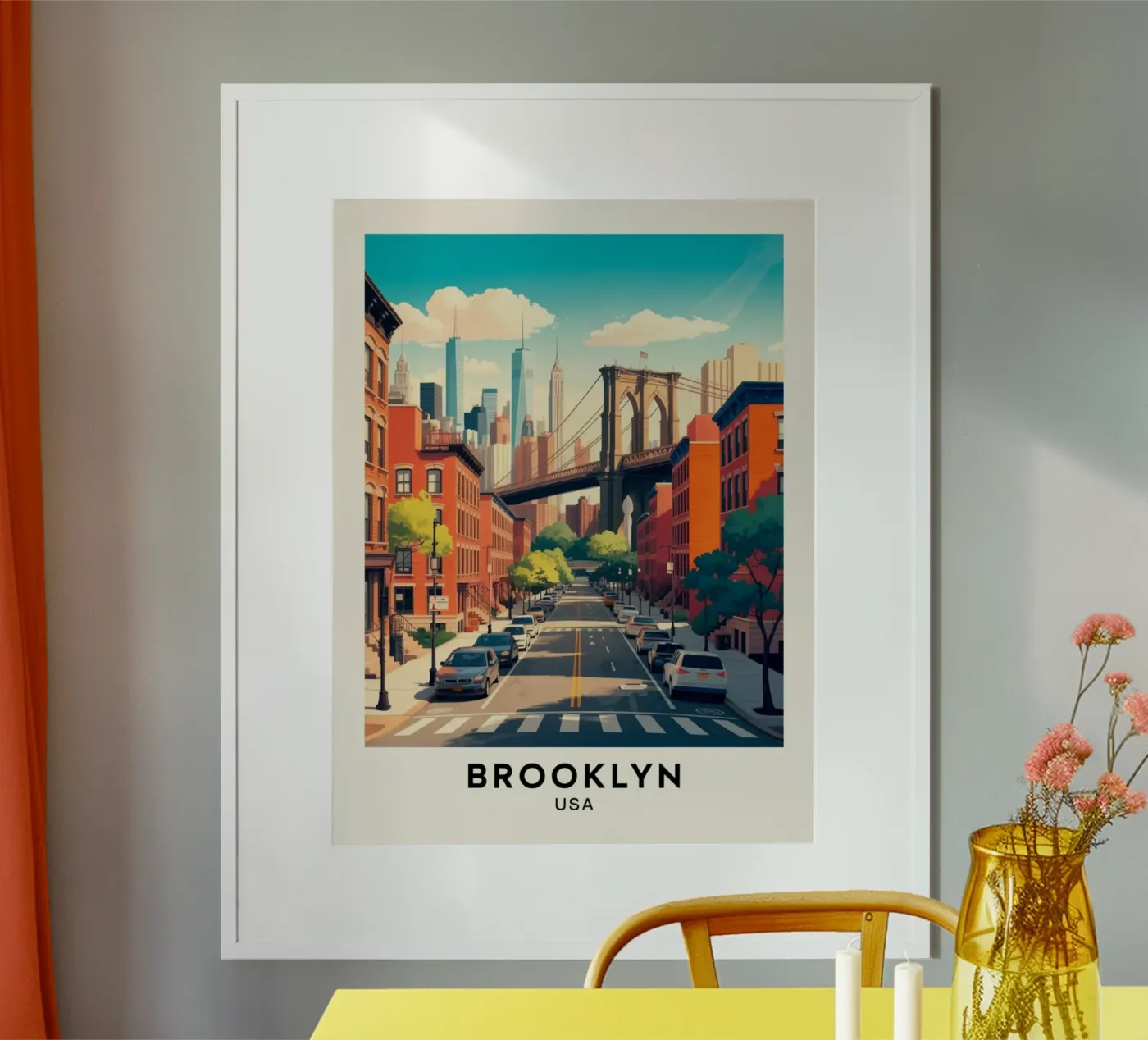 BROOKLYN poster by Estern Studio