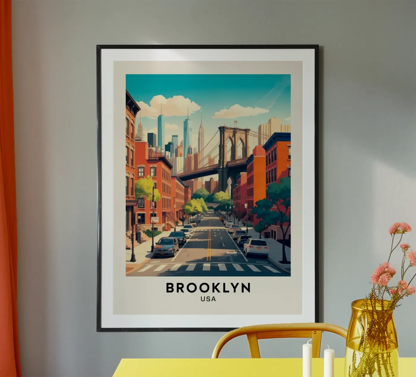 BROOKLYN poster by Estern Studio