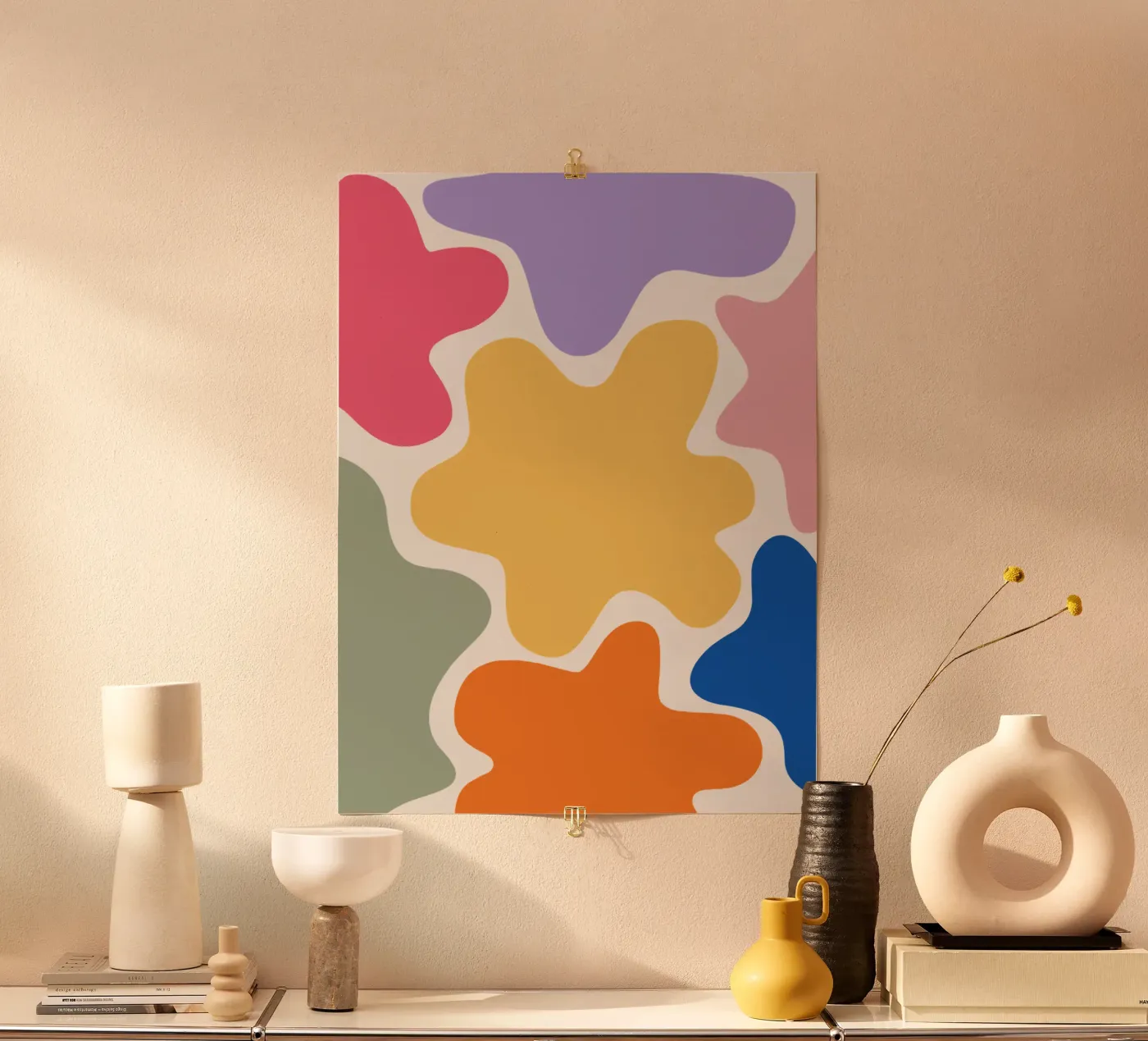 Shapes poster van CSK DESIGN