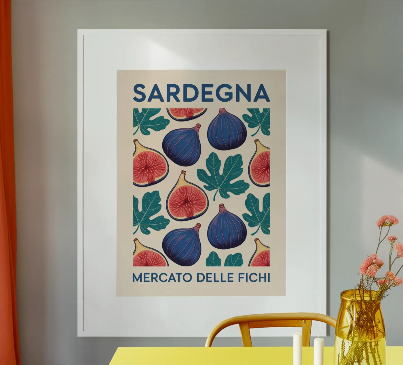 FEIGENMARKT Poster von Esterr Studio