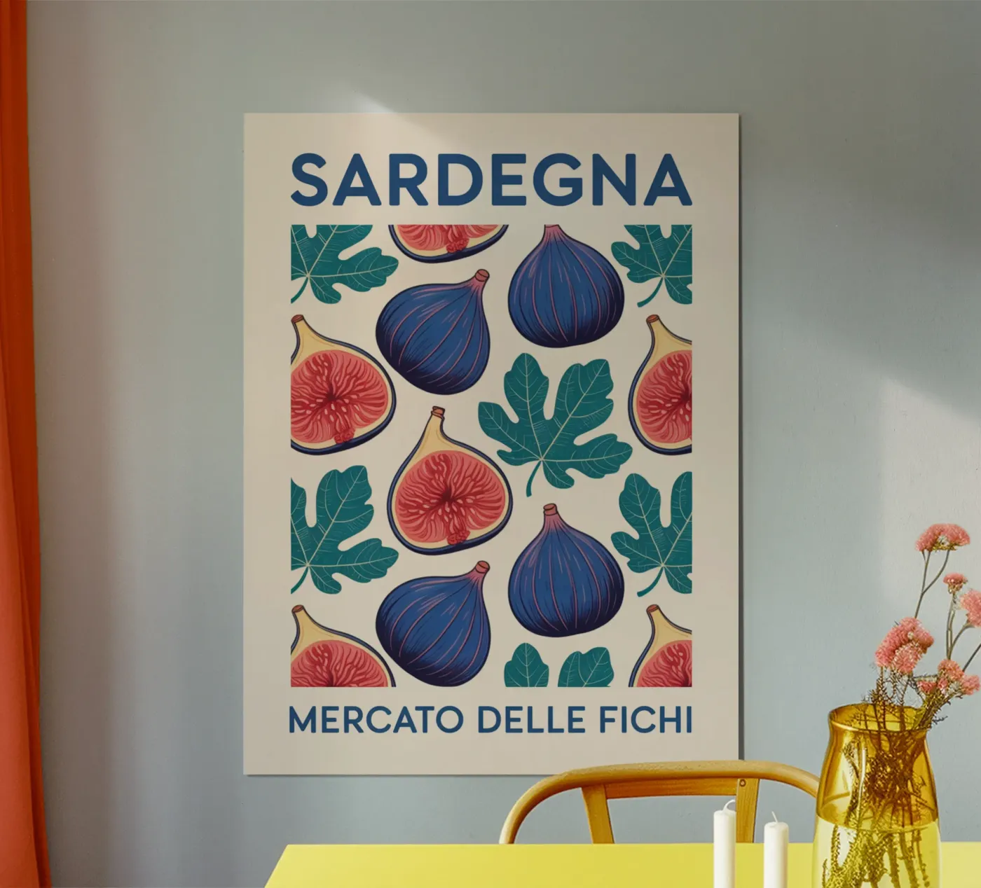 FEIGENMARKT Poster von Esterr Studio