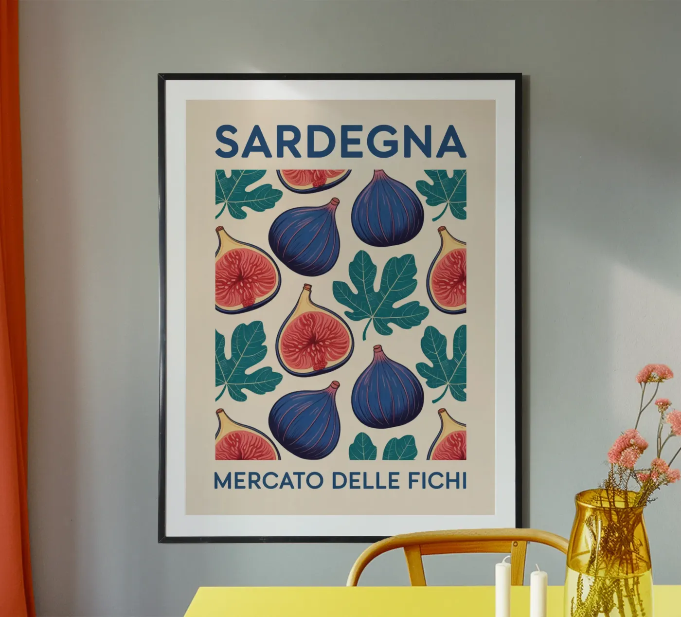 FEIGENMARKT Poster von Esterr Studio