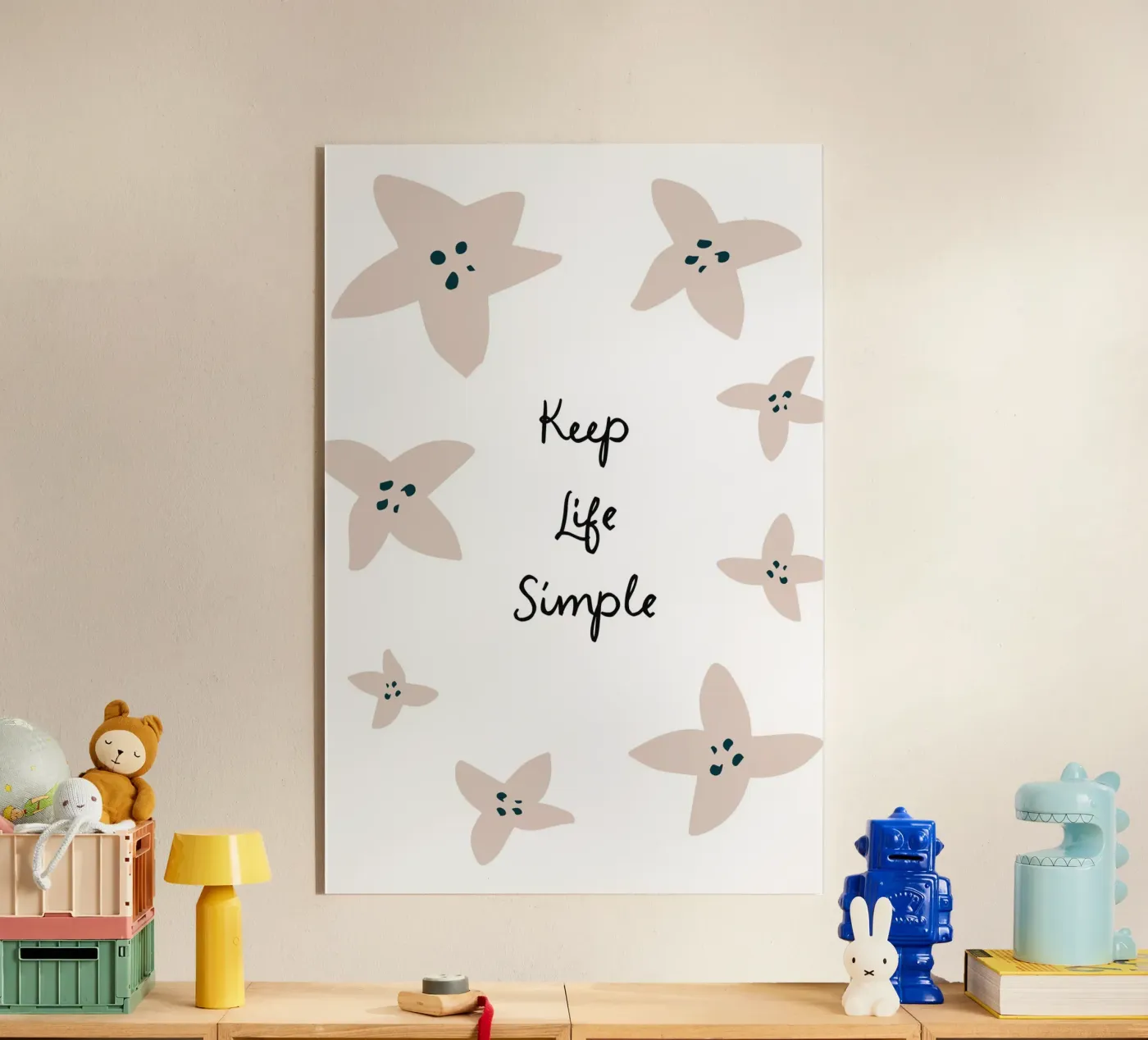 Keep Life Simple plexiglass da treechild