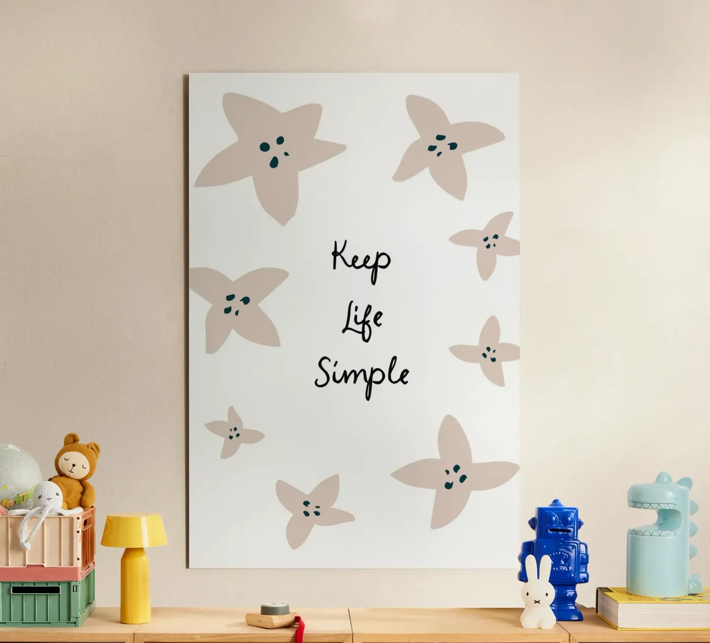 Keep Life Simple forex plate by treechild