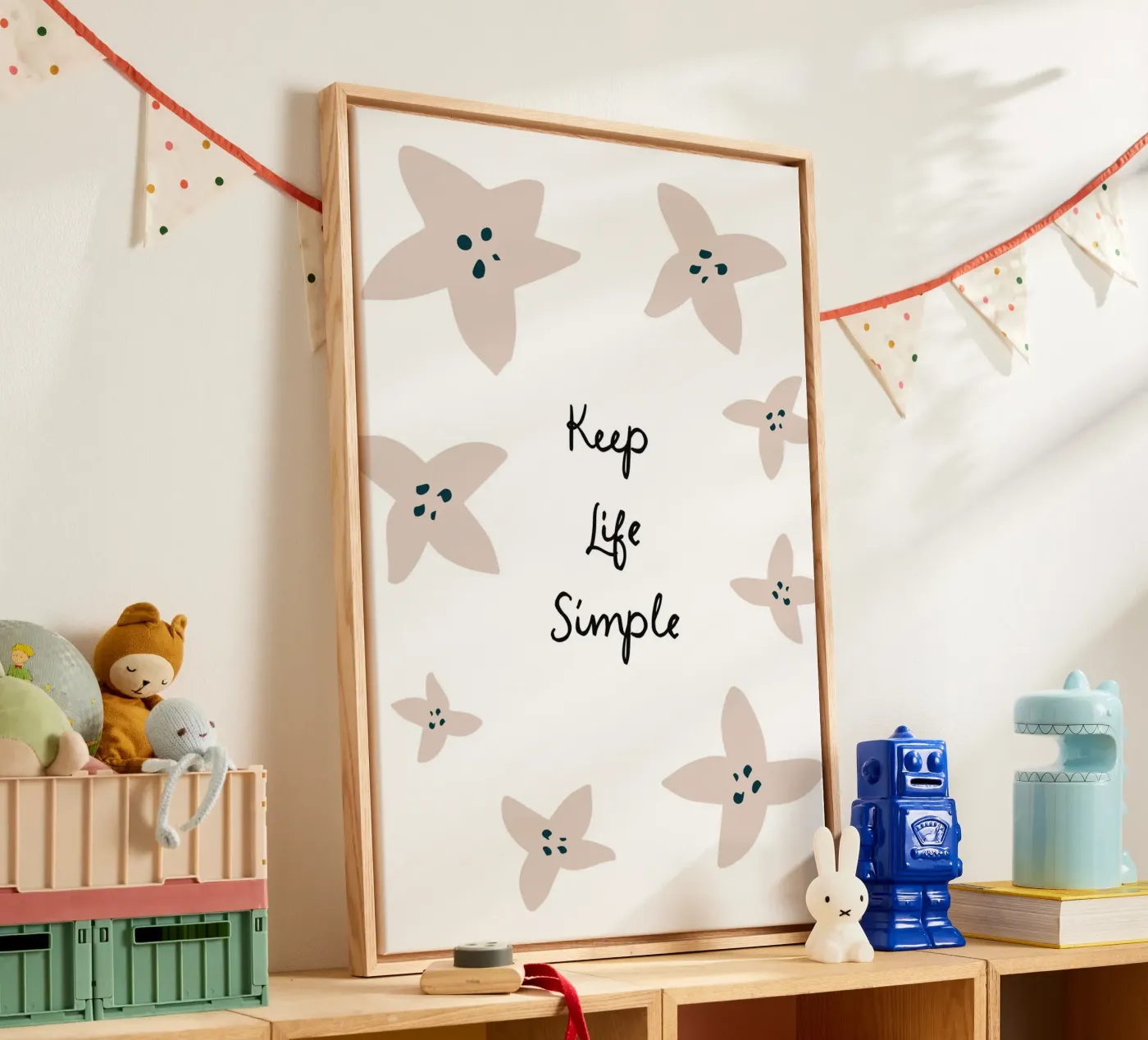 Keep Life Simple tela da treechild